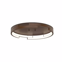 Kuzco Anello Minor Ceiling Light in Walnut