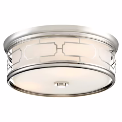 LED Classic Ceiling Light in Polished Nickel