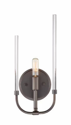 Laretto 1-Light Wall Sconce in Satin Copper Bronze