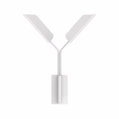 Leaf™ 2-Light 13" Wall Sconce in Satin White