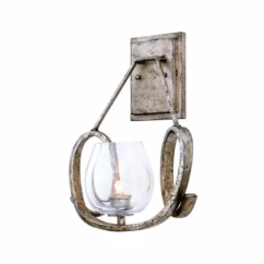 Madison 16" Wall Sconce in Platinum