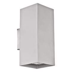 Madras 2-Light Wall Mount in Aluminum