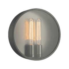Matteo Marco 2-Light Wall Sconce In Gunmetal