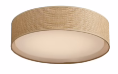 Maxim Prime 5-Light Ceiling Light in Grass Cloth