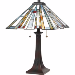 Maybeck 2-Light Table Lamp in Valiant Bronze