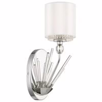 Metropolitan Sutton By Robin Baron Wall Sconce in Polished Nickel