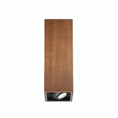 Modern Forms Box 6" Ceiling Light in Dark Walnut
