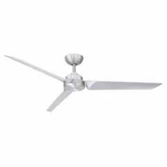Modern Forms Roboto 62" Indoor/Outdoor Ceiling Fan in Brushed Aluminum