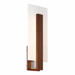Modern Forms Stem 7" Wall Sconce in Dark Walnut