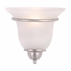 Monrovia 1-Light Wall Sconce in Brushed Nickel