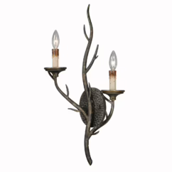 Monterey 2-Light Wall Sconce in Autumn Patina