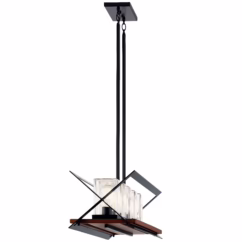Morelle 5-Light Outdoor Rustic Chandelier in Black