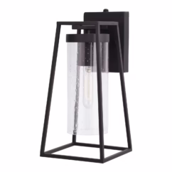 Nash 1-Light Outdoor Wall Mount in Textured Black