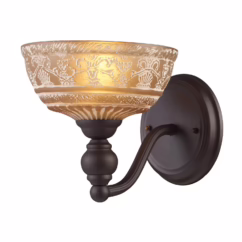 Norwich 1-Light Wall Sconce in Oiled Bronze