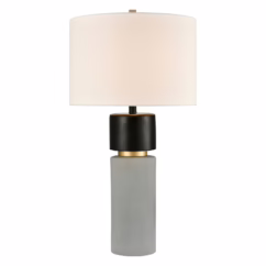 Notre Monde 1-Light Table Lamp in Polished Concrete