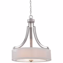 Parsons Studio 3-Light Pendant Light in Brushed Nickel