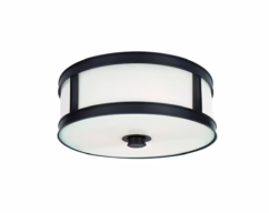 Patterson 3-Light Ceiling Light in Old Bronze