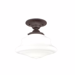 Petersburg Ceiling Light in Old Bronze