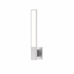 Planes™ 18" Wall Sconce in Bright Satin Aluminum