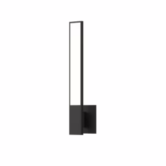 Planes™ 18" Wall Sconce in Satin Black