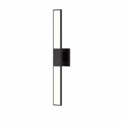 Planes™ 2-Light 24" Wall Sconce in Satin Black