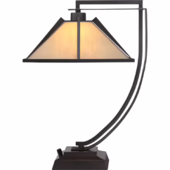 Pomeroy 1-Light Table Lamp in Western Bronze