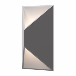 Prisma™ 2-Light 11" Wall Sconce in Textured Gray