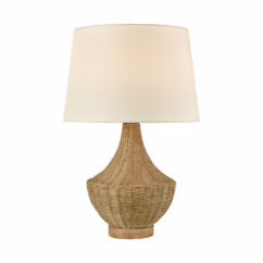 Rafiq 1-Light Table Lamp in Natural