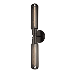 Red Hook 2-Light 24" Wall Sconce in Old Bronze