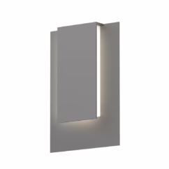 Reveal 11.75" LED Wall Sconce in Textured Gray