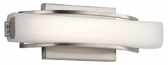 Rowan 13.25" LED Wall Sconce in Brushed Nickel