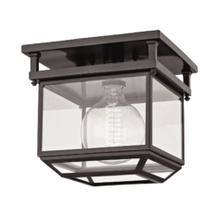 Rutherford 11" Ceiling Light in Old Bronze