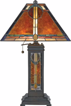 San Gabriel 2-Light Table Lamp in Valiant Bronze
