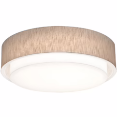 Sanibel LED Ceiling Mount in Jute