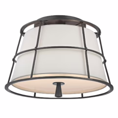 Savona 2-Light Ceiling Light in Old Bronze
