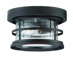 Savoy House Barrett 10" Outdoor Ceiling Light in English Bronze - 5-369-10-13