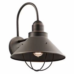 Seaside 1-Light XLarge Outdoor Wall in Olde Bronze