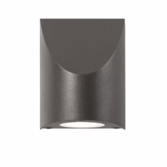 Shear 4.75" Wall Sconce in Textured Bronze