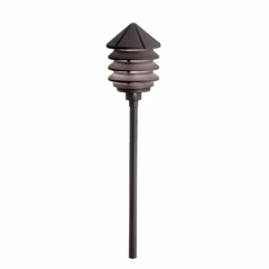 Six Groove 9.5" Path & Spread in Textured Architectural Bronze