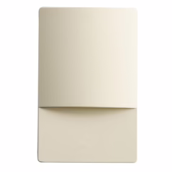 Step and Hall 4-Light 3000K LED Step Light in Almond