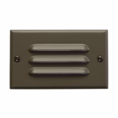 Step and Hall 4.5" LED Step Light in Architectural Bronze