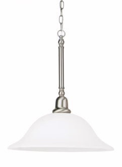 Sussex 20 Pendant Light in Brushed Nickel
