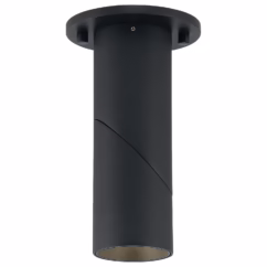 Transformer RND 1-Light LED Spotlight in Black