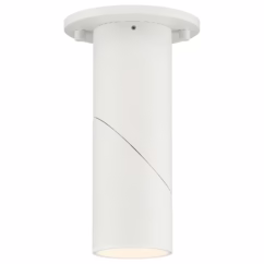 Transformer RND 1-Light LED Spotlight in White