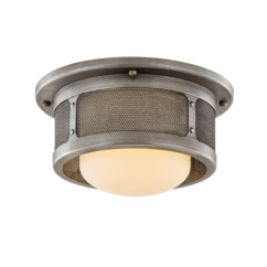 Troy Bauer Ceiling Light in Antique Pewter - C7370