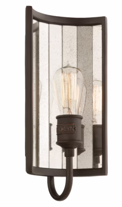 Troy Brooklyn 14" Wall Sconce in Brooklyn Bronze