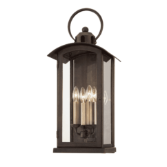 Troy Chaplin 4-Light Wall Sconce in Vintage Bronze - B7443