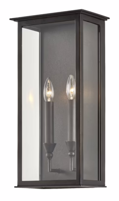 Troy Chauncey 2-Light 19" Wall Sconce in Vintage Bronze