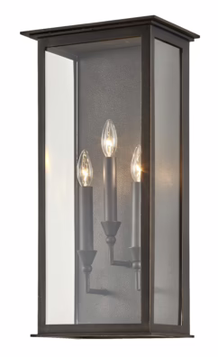 Troy Chauncey 3-Light 24" Wall Sconce in Vintage Bronze