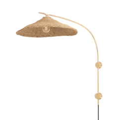Valier 1-Light Portable Wall Sconce in Vintage Gold Leaf